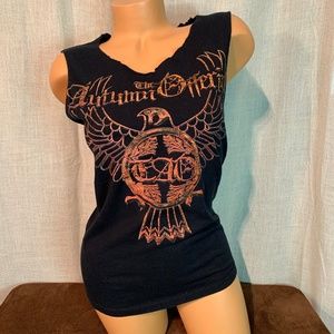 The Autumn Offering tour shirt with Bird.